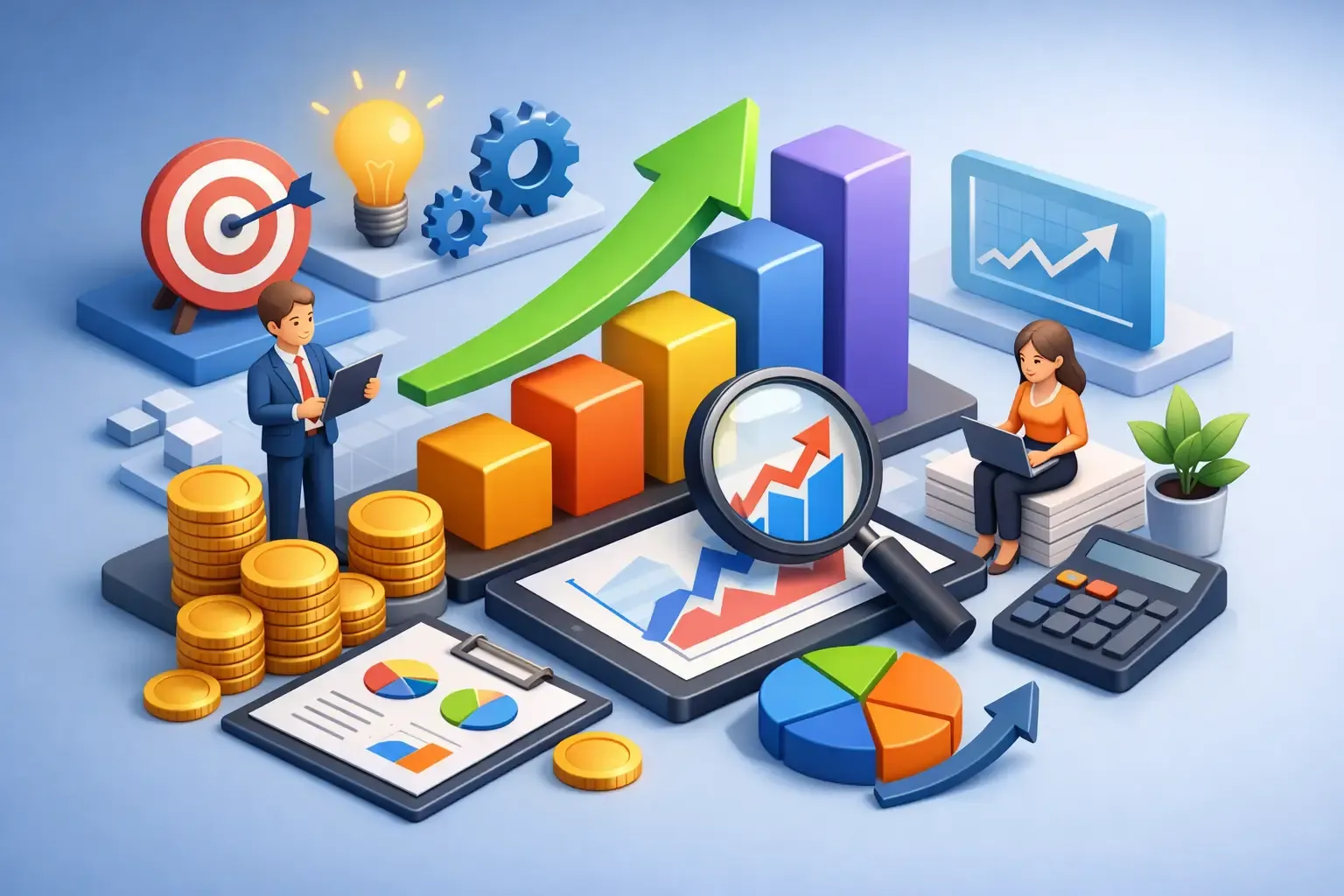 How to Improve Business Profitability in 9 Steps — article graphic